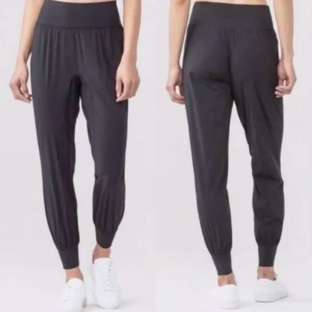 Lululemon Joggers Size 4 Charcoal Sun Setter Active Athletic Pants Gym Training